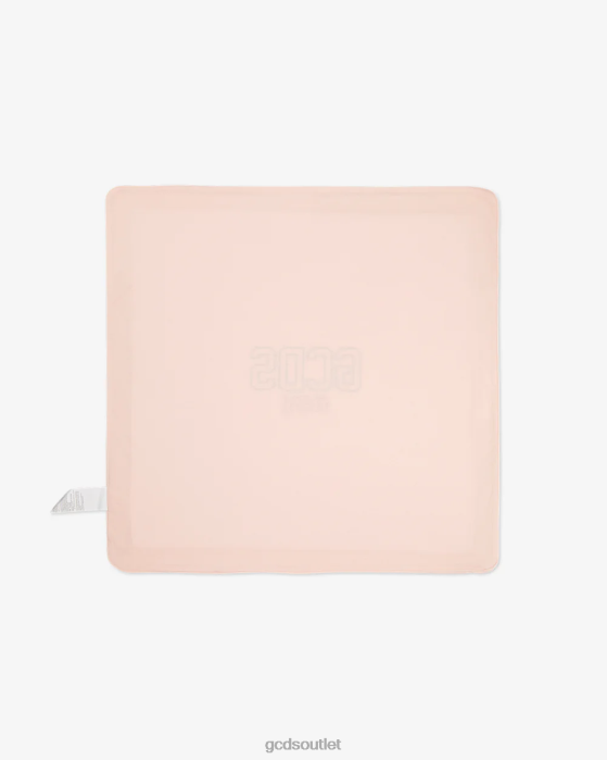 Kids GCDS Logo Cotton Baby Blanket Pearl Rose 0FVX653