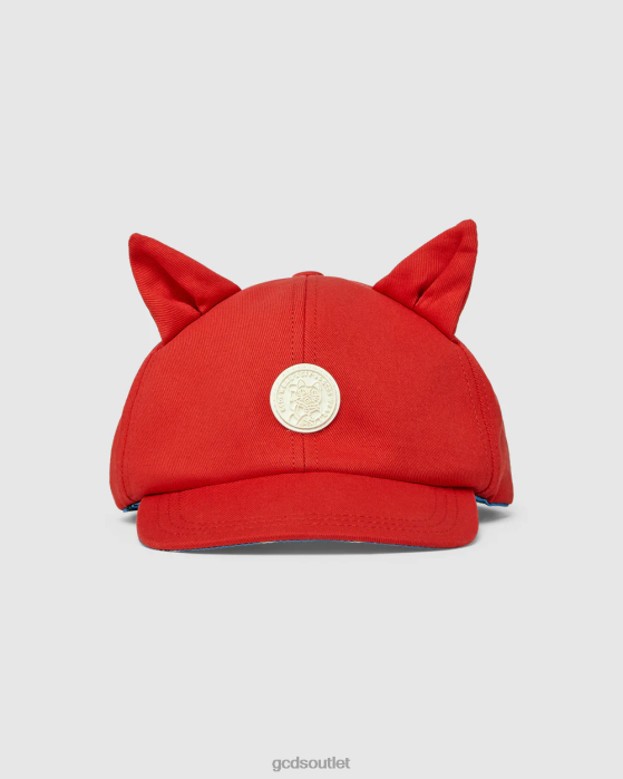 Kids GCDS Junior Baseball Cap Red 0FVX767