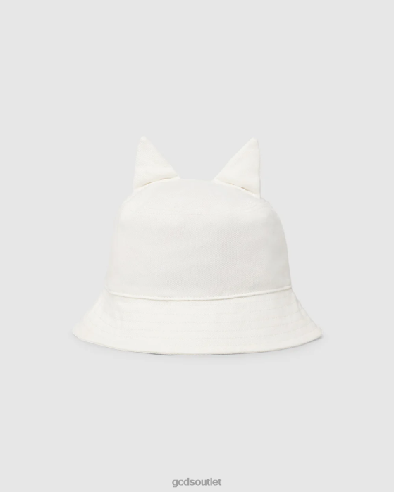 Kids GCDS Junior Bucket Hat Off white 0FVX783