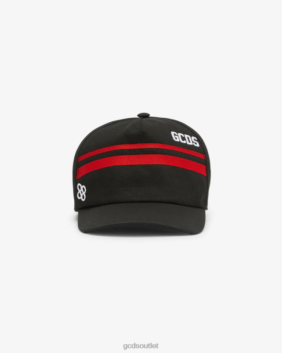 Kids GCDS Junior Low Logo Band Baseball Cap Black 0FVX774