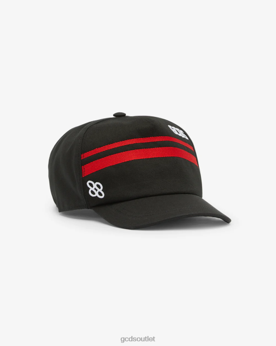 Kids GCDS Junior Low Logo Band Baseball Cap Black 0FVX774