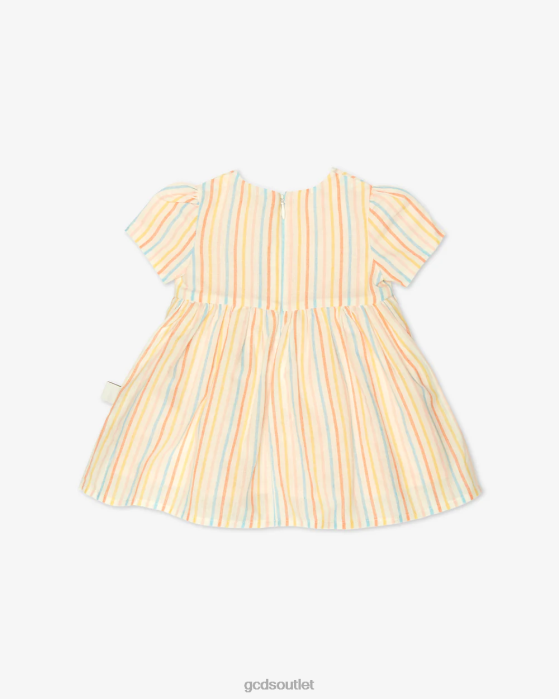 Kids GCDS Baby Cherry Striped Dress Multicolor 0FVX625