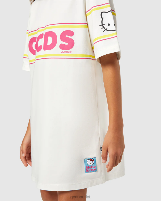 Kids GCDS Junior Hello Kitty dress Off White 0FVX803