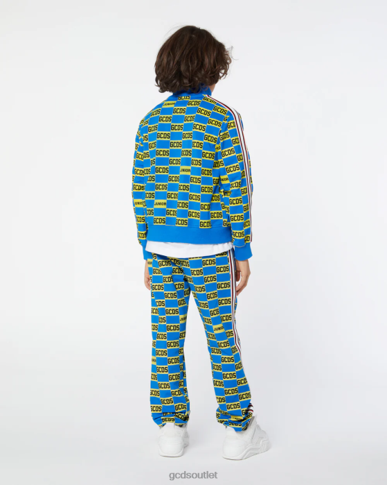 Kids GCDS Junior Allover logo Tracksuit Multicolor 0FVX682