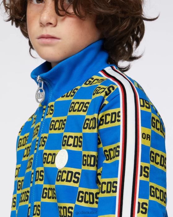 Kids GCDS Junior Allover logo Tracksuit Multicolor 0FVX682