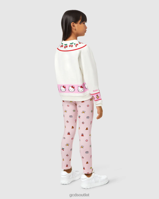 Kids GCDS Junior Hello Kitty crewneck Off White 0FVX784