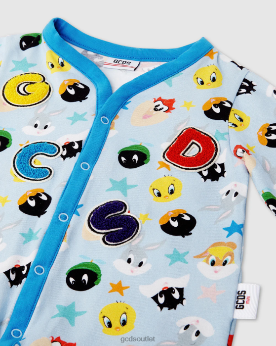 Kids GCDS Looney Tunes Playsuit Light blue 0FVX577