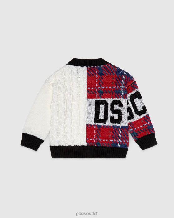 Kids GCDS Baby logo band sweater Multicolor 0FVX610