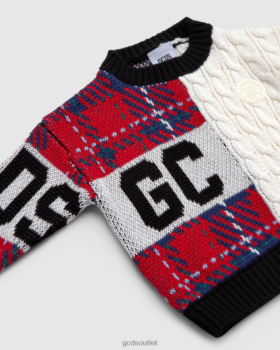Kids GCDS Baby logo band sweater Multicolor 0FVX610