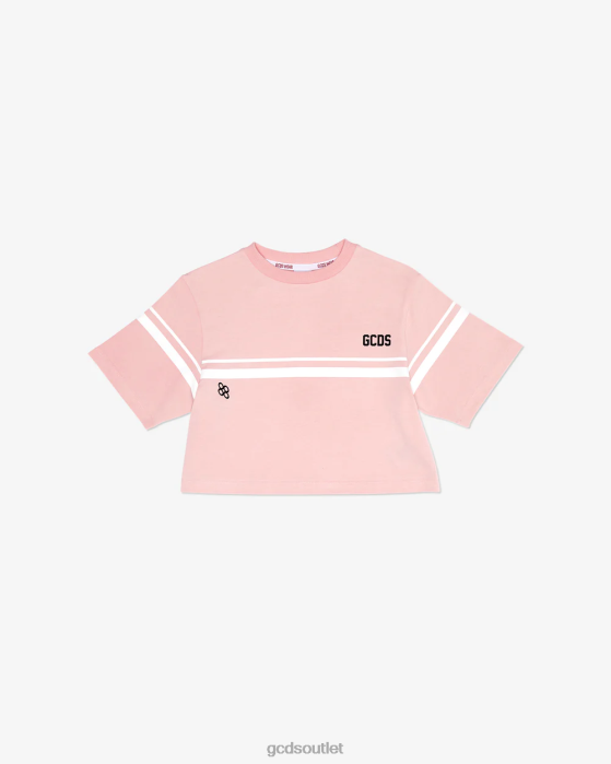 Kids GCDS Junior Low Logo T-Shirt Pink 0FVX794