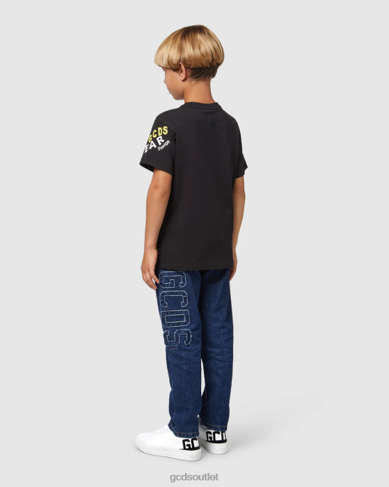 Kids GCDS Junior monsters t-shirt Black 0FVX711