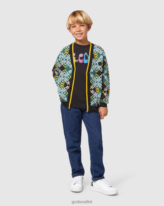 Kids GCDS Junior monsters t-shirt Black 0FVX711