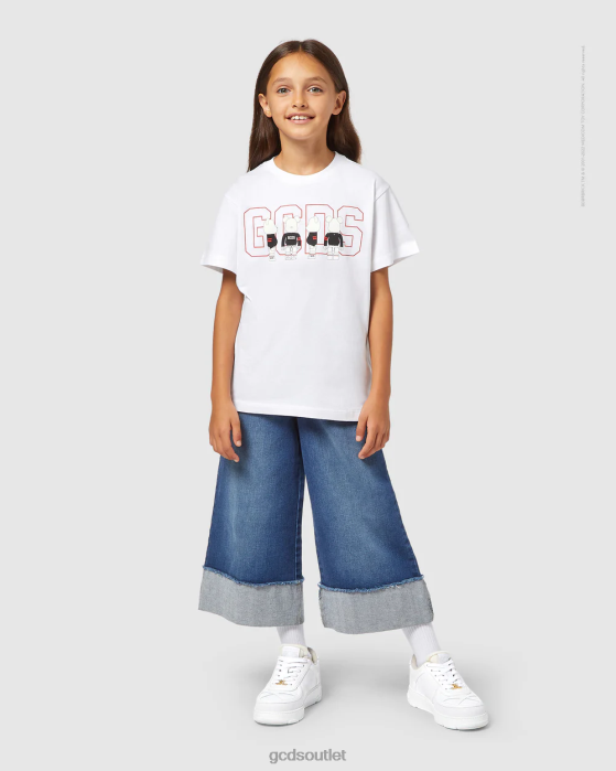 Kids GCDS x Be@rbrick Junior T-shirt White 0FVX732