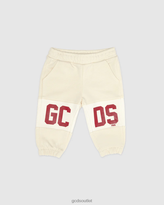 Kids GCDS Baby Logo band Sweatpants Whitecap Grey 0FVX624