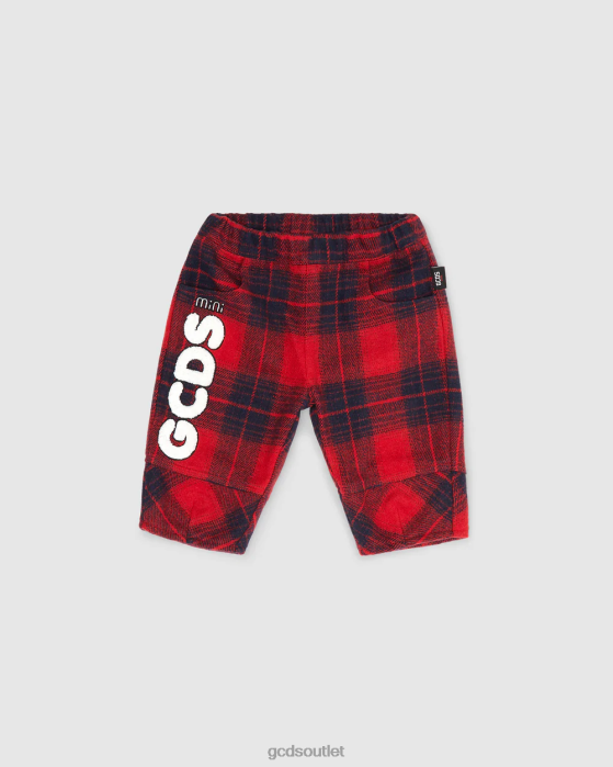 Kids GCDS Baby tartan trousers Multicolor 0FVX627
