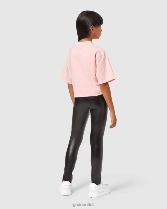 Kids GCDS Junior Leggings Black 0FVX817
