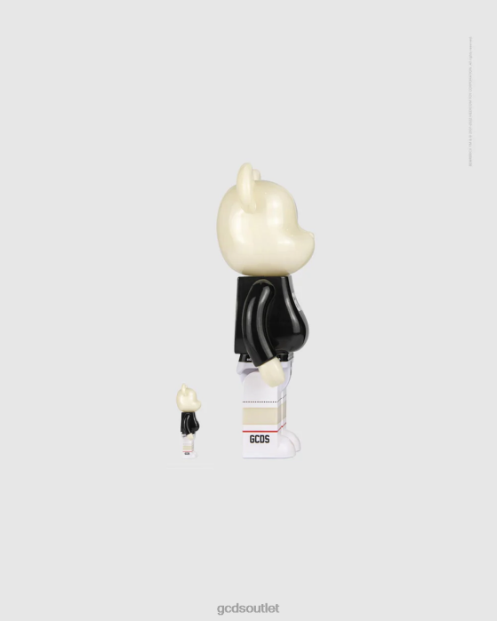 Men GCDS x Be@rbrick 100% & 400% Set Black 0FVX296