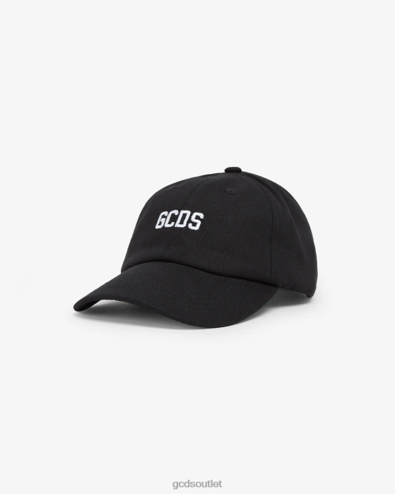 Men GCDS Essential Baseball Hat White 0FVX219
