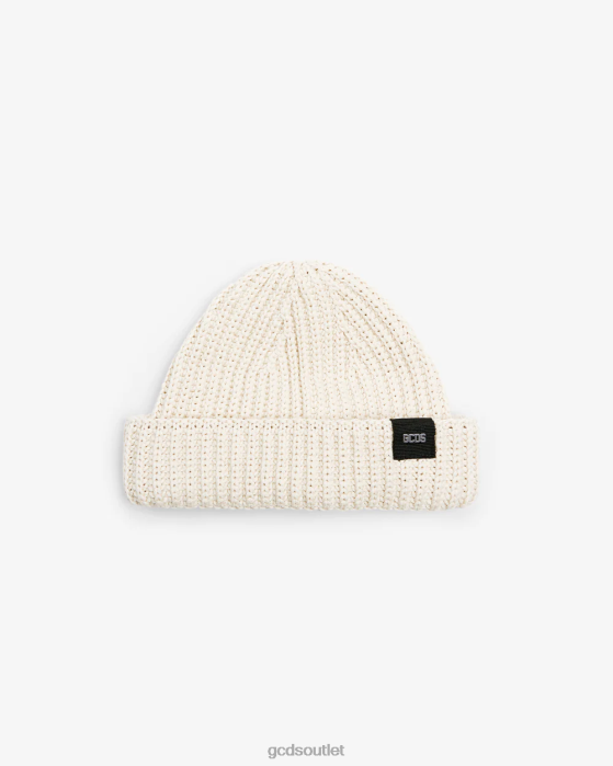 Men GCDS Giuly Cotton Hat Beige 0FVX230