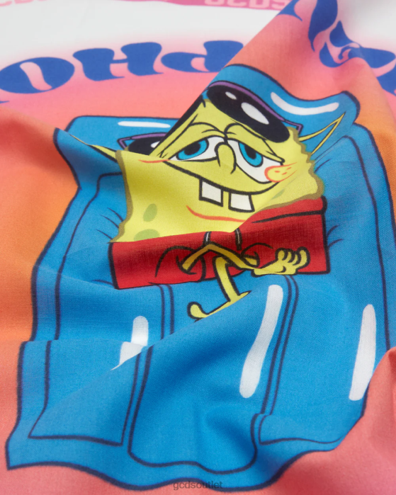 Men GCDS Spongebob Busy People Foulard Multicolor 0FVX268