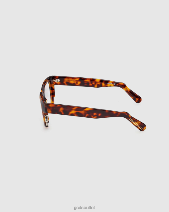 Men GCDS GD5013 Squared eyeglasses Multicolor 0FVX281