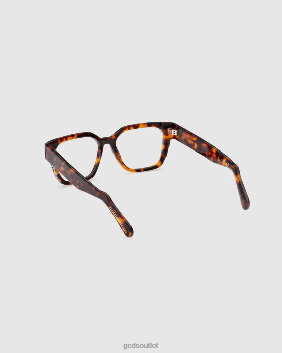 Men GCDS GD5013 Squared eyeglasses Multicolor 0FVX281