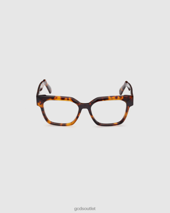 Men GCDS GD5013 Squared eyeglasses Multicolor 0FVX281