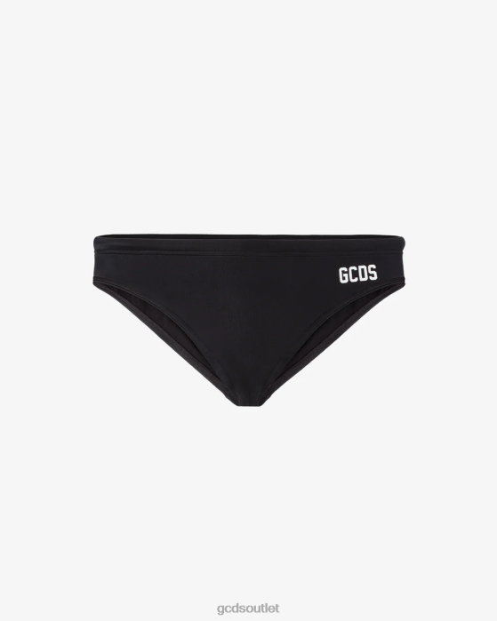 Men GCDS Classic Logo Slip Black 0FVX159
