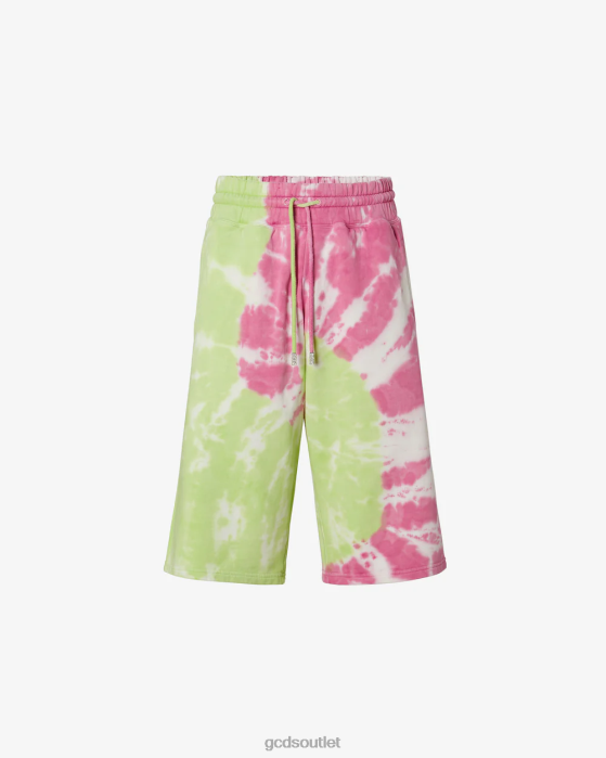 Men GCDS Tie Dye Sweatshorts Multicolor 0FVX136