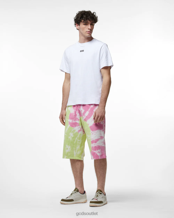 Men GCDS Tie Dye Sweatshorts Multicolor 0FVX136
