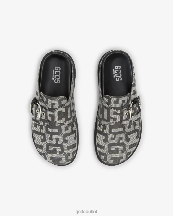Men GCDS Jacquard Monogram Mules Multicolor 0FVX176