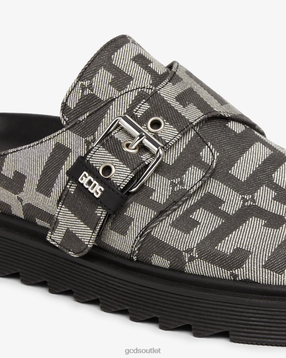 Men GCDS Jacquard Monogram Mules Multicolor 0FVX176