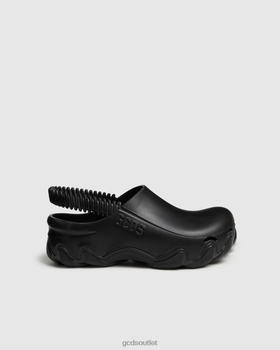 Men GCDS Ibex clogs Black 0FVX181