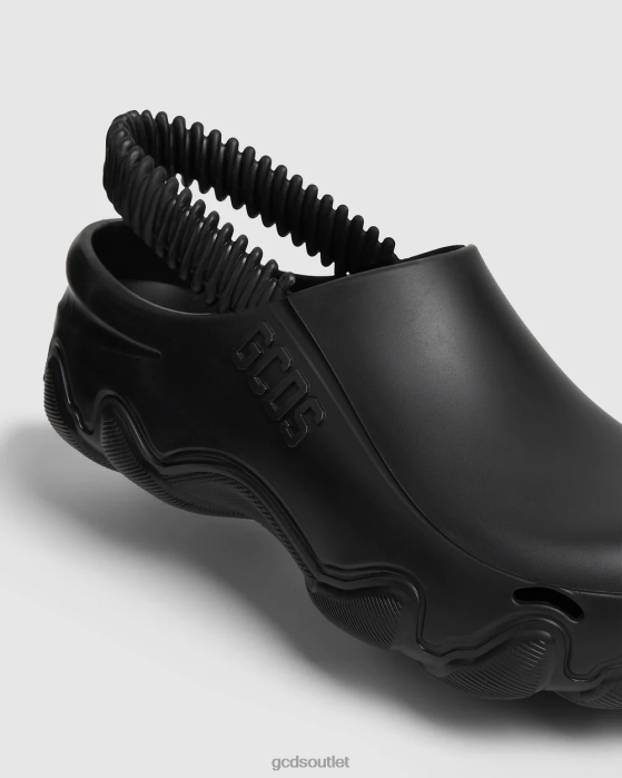 Men GCDS Ibex clogs Black 0FVX181