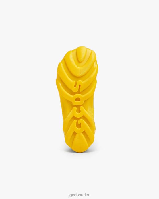 Men GCDS Ibex clogs Yellow 0FVX187