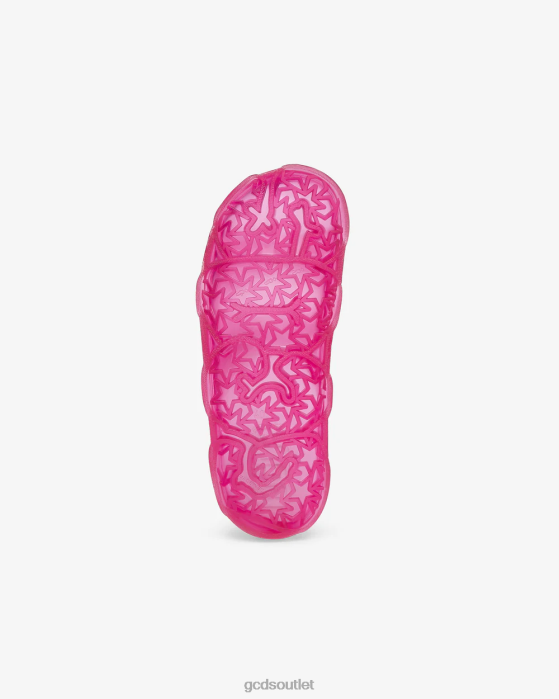 Men GCDS Rubber Slides Fuchsia 0FVX190