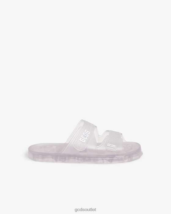 Men GCDS Rubber Slides Transparent 0FVX191