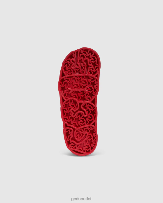 Men GCDS Rubber slides Red 0FVX192