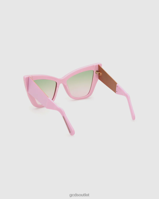 Women GCDS GD0026 Cat-eye sunglasses Pink 0FVX554