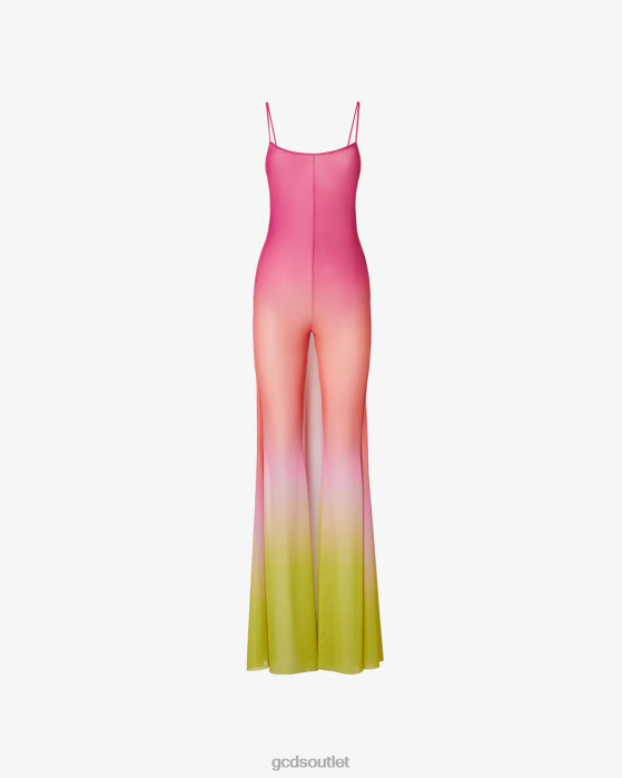 Women GCDS Degrade Gown Fuchsia 0FVX405