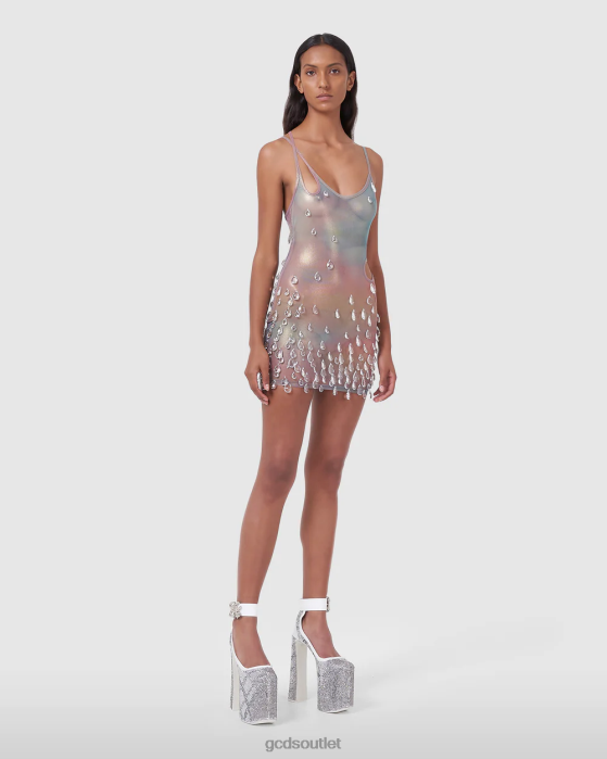 Women GCDS Sita drops dress Multicolor 0FVX556