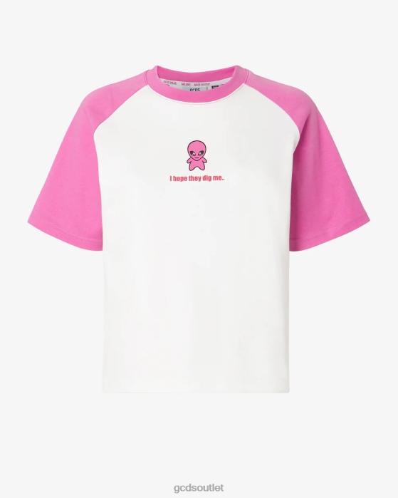 Women GCDS Wirdo T-shirt White 0FVX363