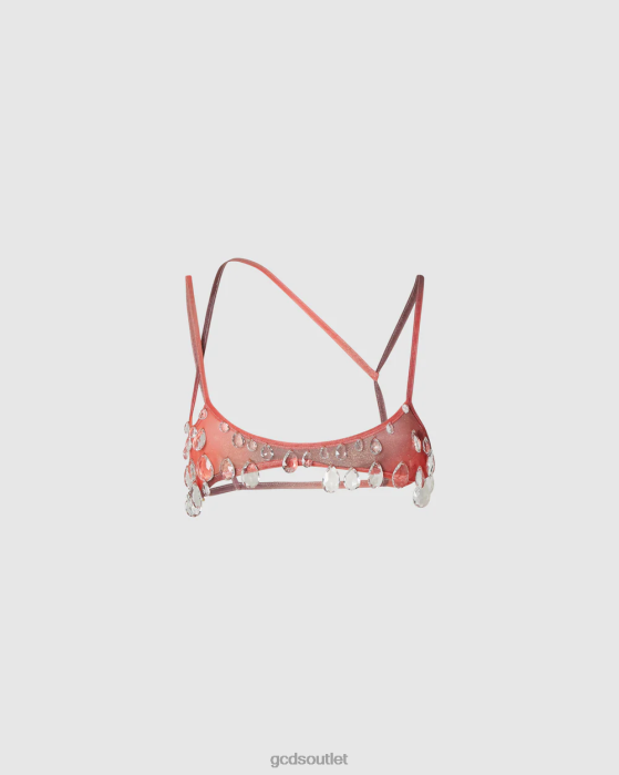 Women GCDS Sita Drops Mini Top Multicolor 0FVX389