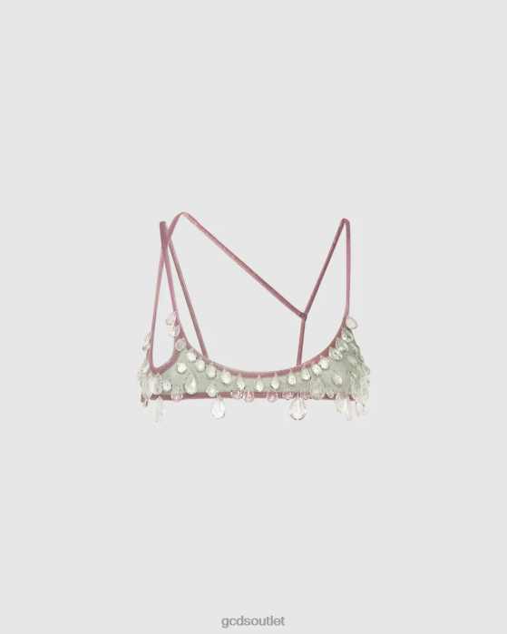 Women GCDS Sita drops mini top Multicolor 0FVX390