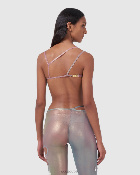 Women GCDS Sita drops mini top Multicolor 0FVX390