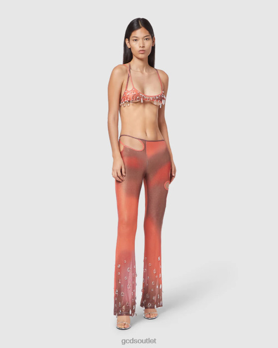 Women GCDS Sita Drops Pants Multicolor 0FVX463