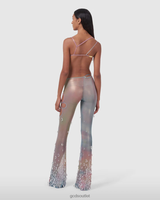 Women GCDS Sita drops pants Multicolor 0FVX464