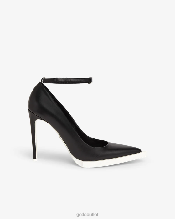 Women GCDS Rider Pumps Black 0FVX505